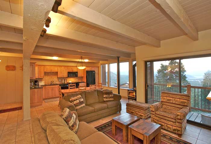Timber Ridge #7 Mammoth Lakes Living Room